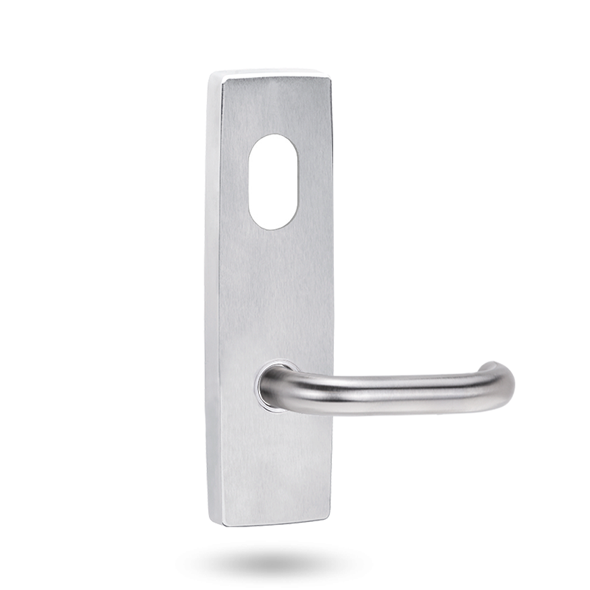 Lockwood L1801 External plate furniture with lever and cylinder hole