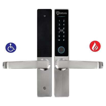 Mcgrath hamilton digital smart lock silver